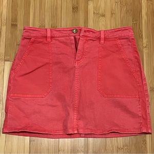 Vineyard Vines Pink Mini Skirt with Pockets